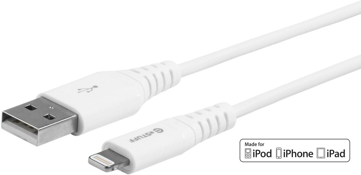 eSTUFF Daten- & Ladekabel – Lightning auf USB-A 0,15 m, MFi-zertifiziert – für iPhone/iPad
