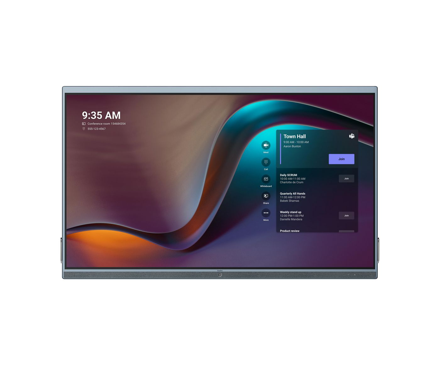 Yealink ETV86 – 86" Touchpanel – für MeetingBoard 86"