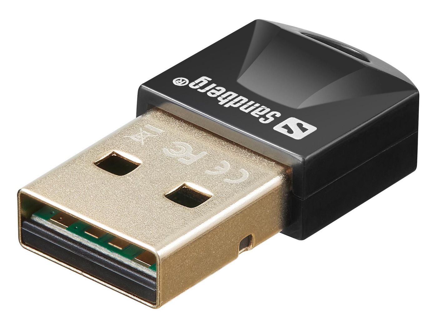 Sandberg USB-Bluetooth-Adapter – Bluetooth 5.0+EDR, 20 m, USB 2.0 – Schwarz