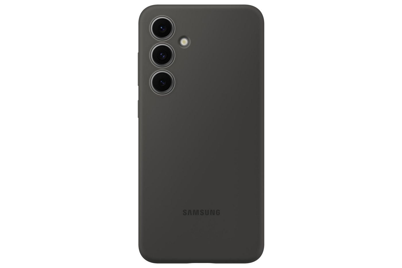 Samsung Backcover – für Samsung Galaxy S24 FE, Silikon, Schwarz