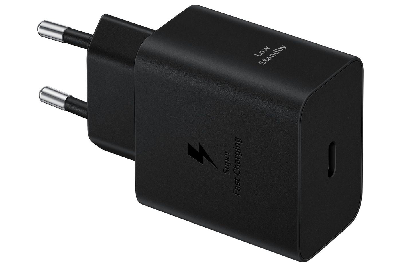 Samsung USB-Ladegerät 45 W – USB-C×1 – PD 3.0, SFC 2.0 – EU-Stecker (Typ C), 1,8 m Kabel – Schwarz