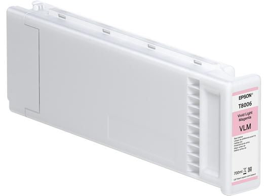 Epson Tintenpatrone T80060N, Magenta, 700 ml, Original – für SureColor SC-P10000, SC-P20000