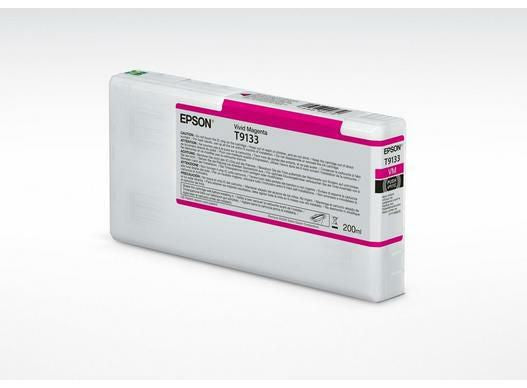 Epson C13T91330N Magenta Tintenpatrone (Original) – 200 ml – für SureColor SC-P5000 STD/STD Spectro/Violet