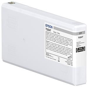 Epson Tintenpatrone Ultrachrome Pro10, grau, 200 ml, original – für SureColor P5360