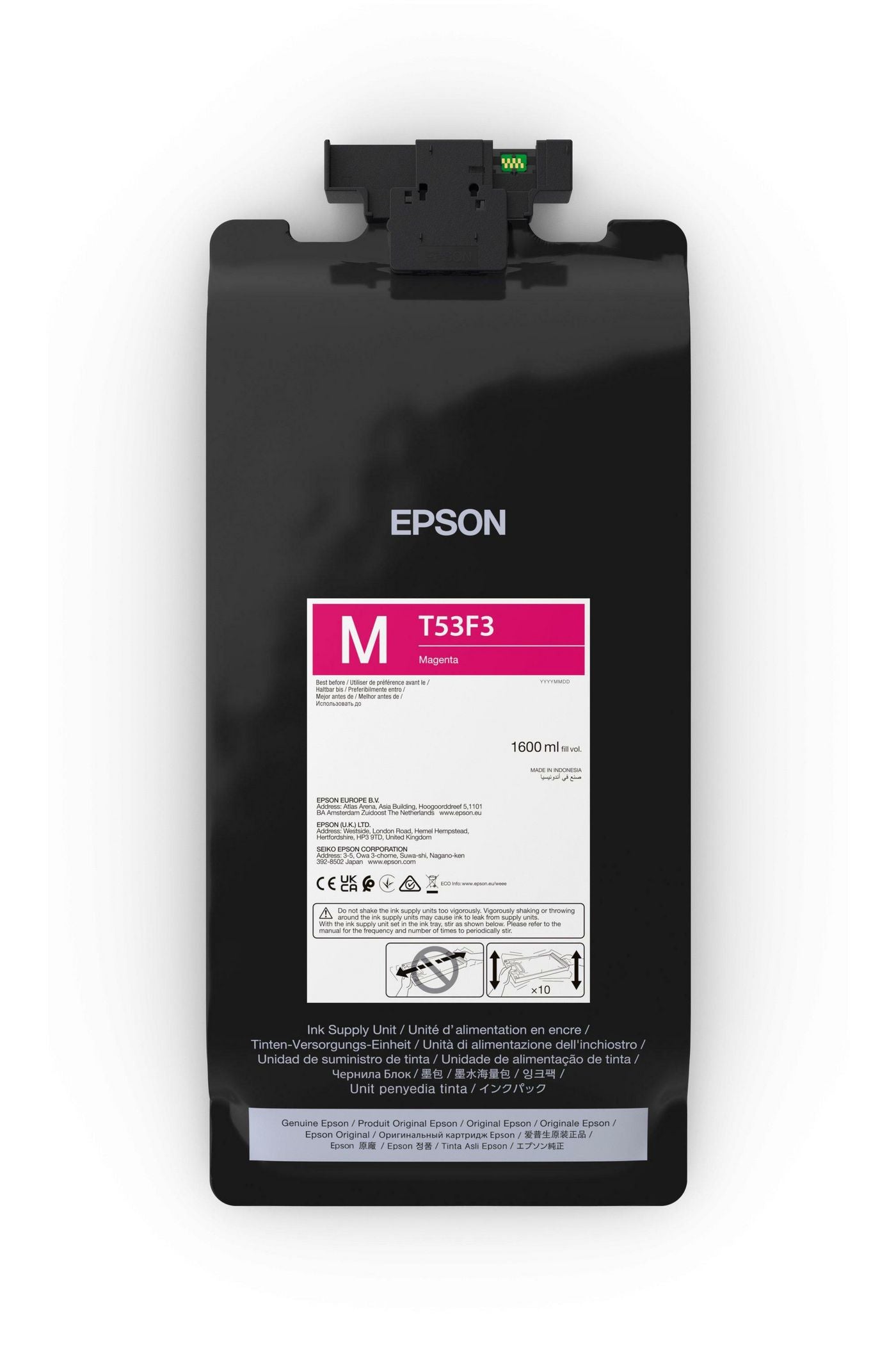 Epson C13T53F30N Magenta Tintenpatrone (Original) – 1'600 ml – für SureColor SC-P8500DL STD