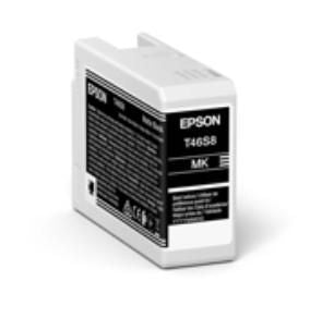 Epson Tintenpatrone T46S8, Schwarz, 25 ml – für Inkjetdrucker und Multifunktionsgeräte