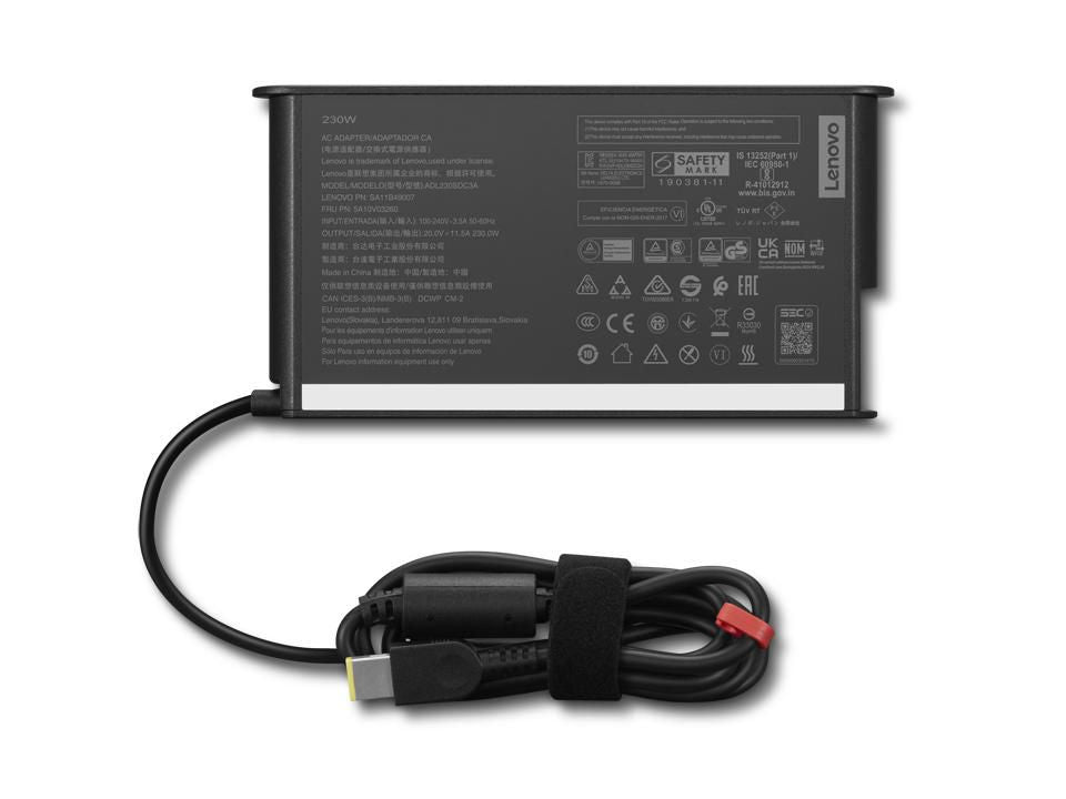 Lenovo Netzteil – 230 W, 20 V – für Lenovo – Schwarz
