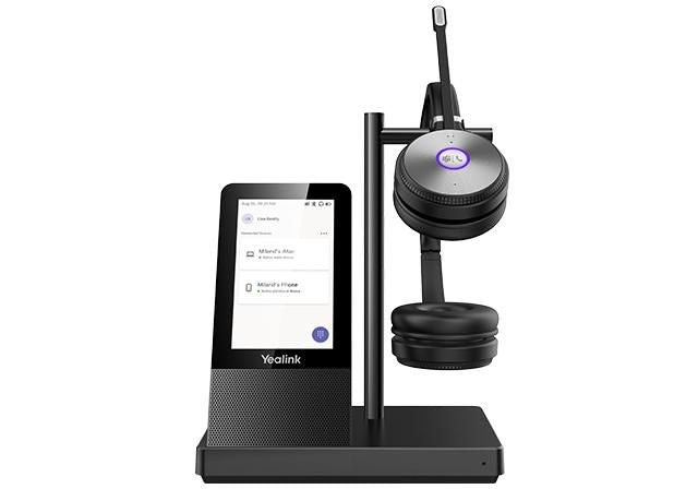 Yealink WHB 660 – Ladestation (Headset), DECT, Schwarz, für WH66