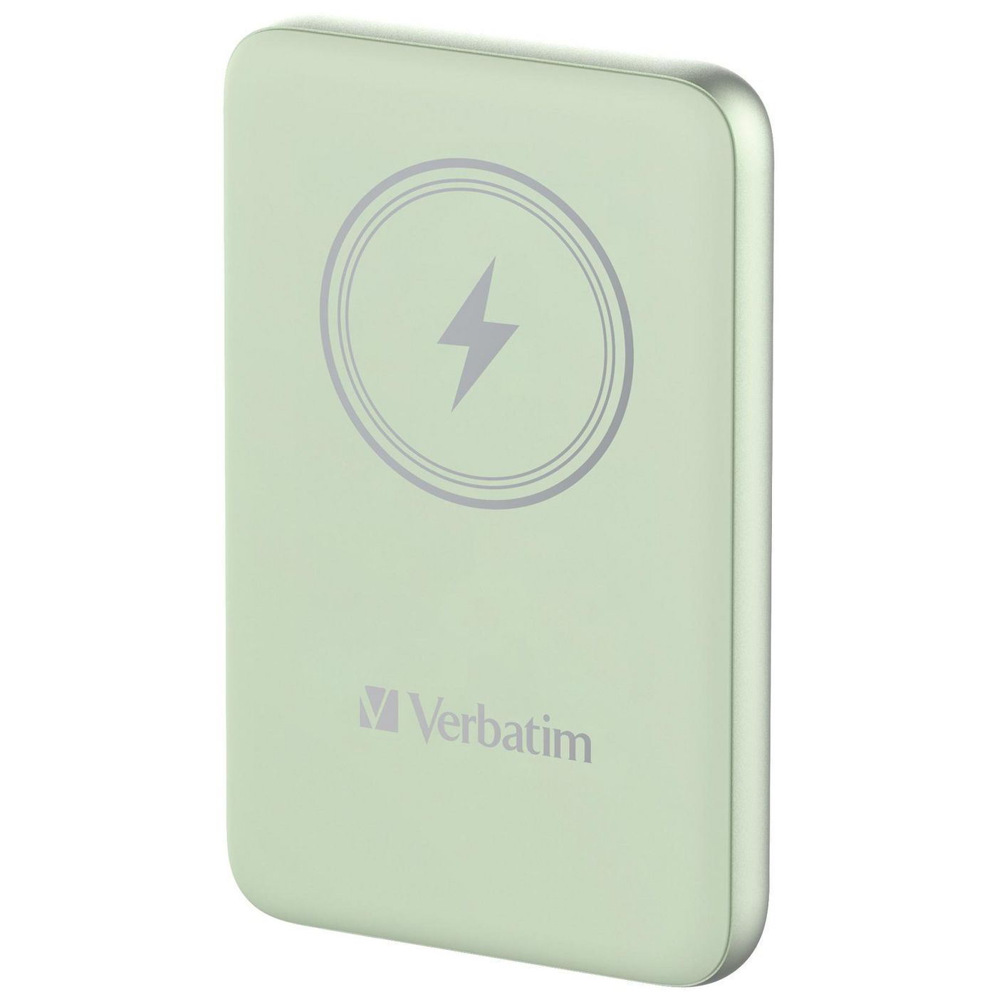 Verbatim Charge N Go Magnetische MagSafe Powerbank 10'000 mAh – 20 W PD, MagSafe 15 W, 1× USB-C, grün