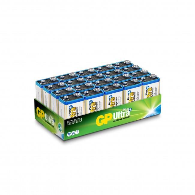 GP Batteries 9V Batterien, Alkaline, 9 V – 20 Stk.