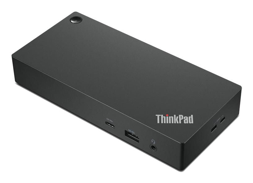 Lenovo 40AY0090EU Dockingstation – USB-C, 2× DP, 1× HDMI, 5× USB-A, 90 W PD, GbE, 3,5 mm Audio, für Windows
