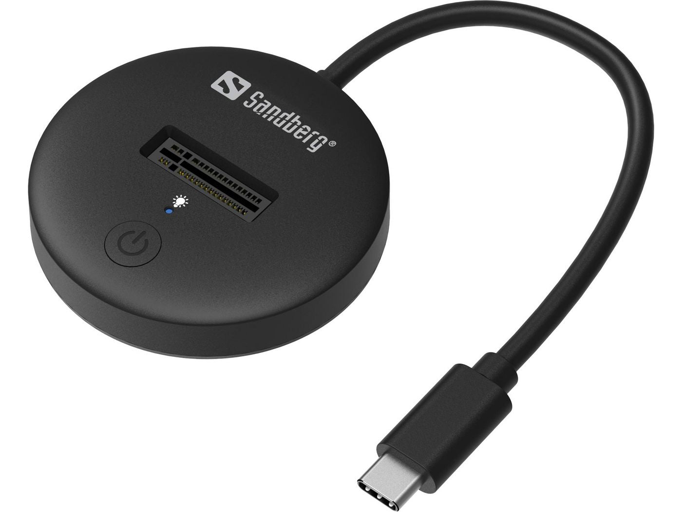 Sandberg Geräte-Dock – USB-C 10 Gbit/s, für M.2 NVMe SSD