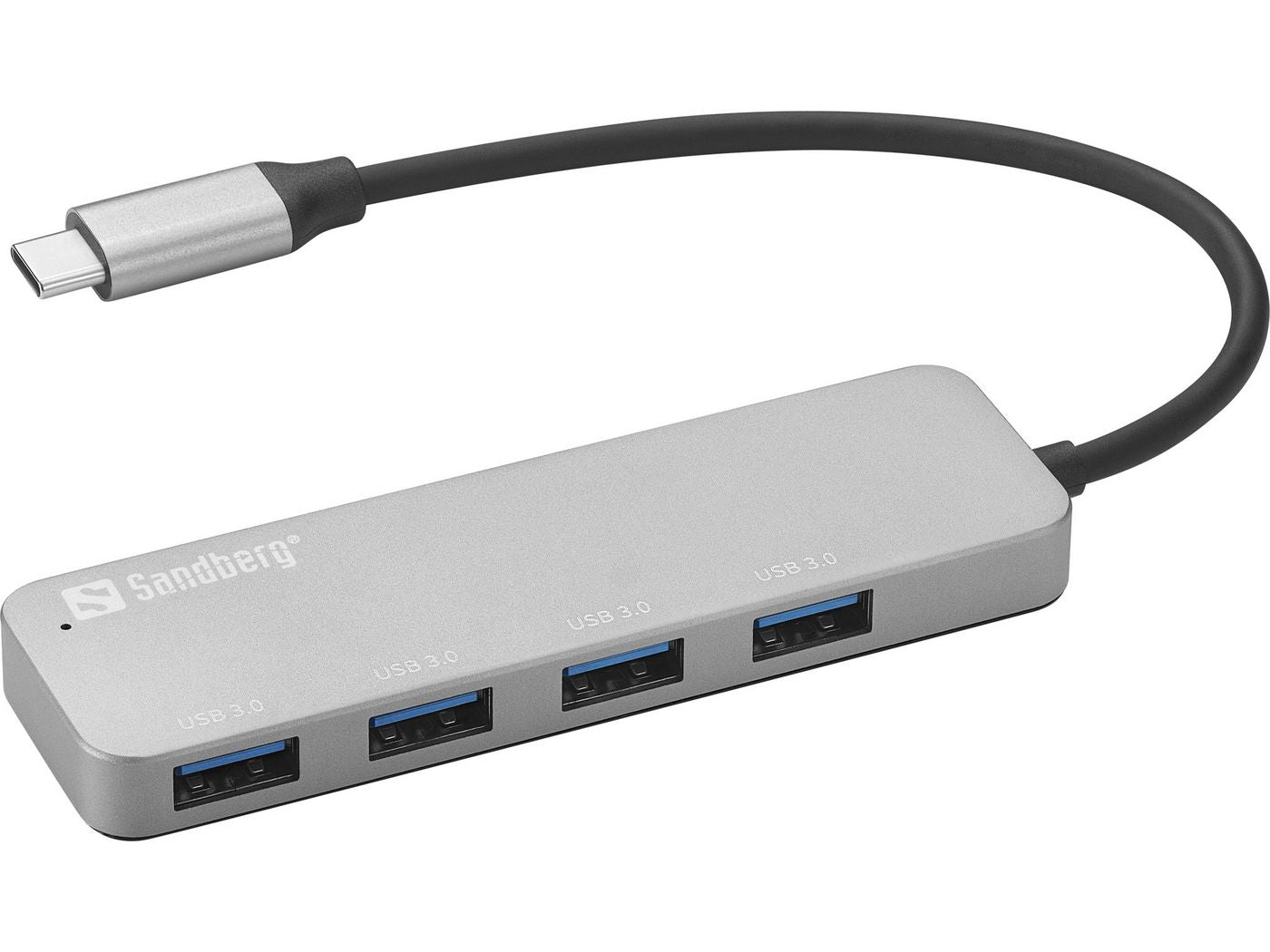 Sandberg SAVER USB-Hub – USB-C, 4× USB-A