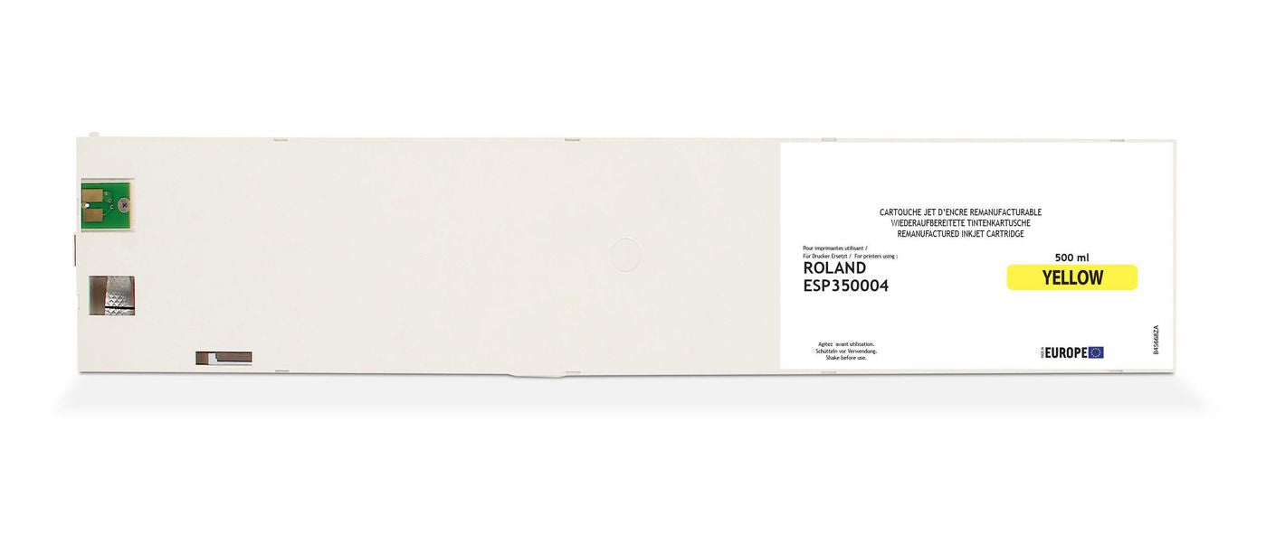 CoreParts Tintenpatrone, Gelb – für Roland