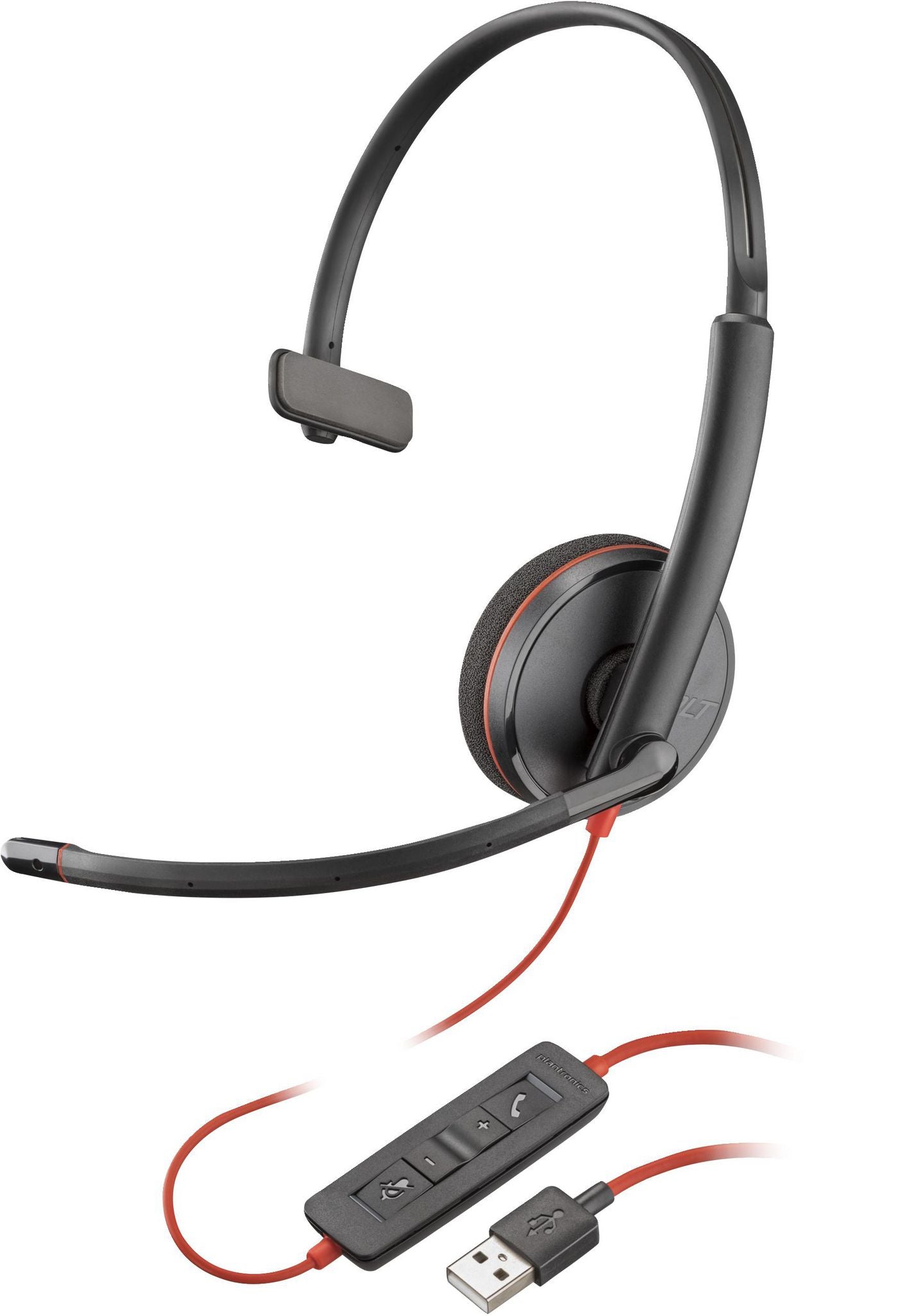 Poly Headset – Blackwire 3210, USB-A, Monaural