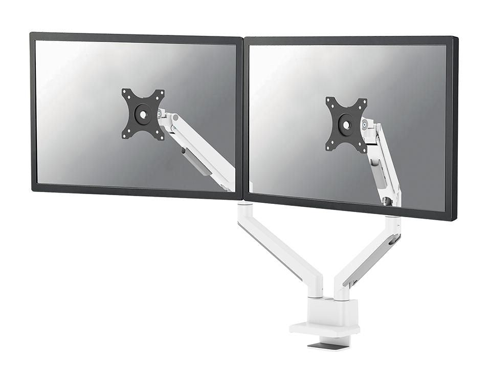 Neomounts DS70-250Wh2 – Monitorarm, Dual, bis 32", Neigen/Schwenken, Weiss
