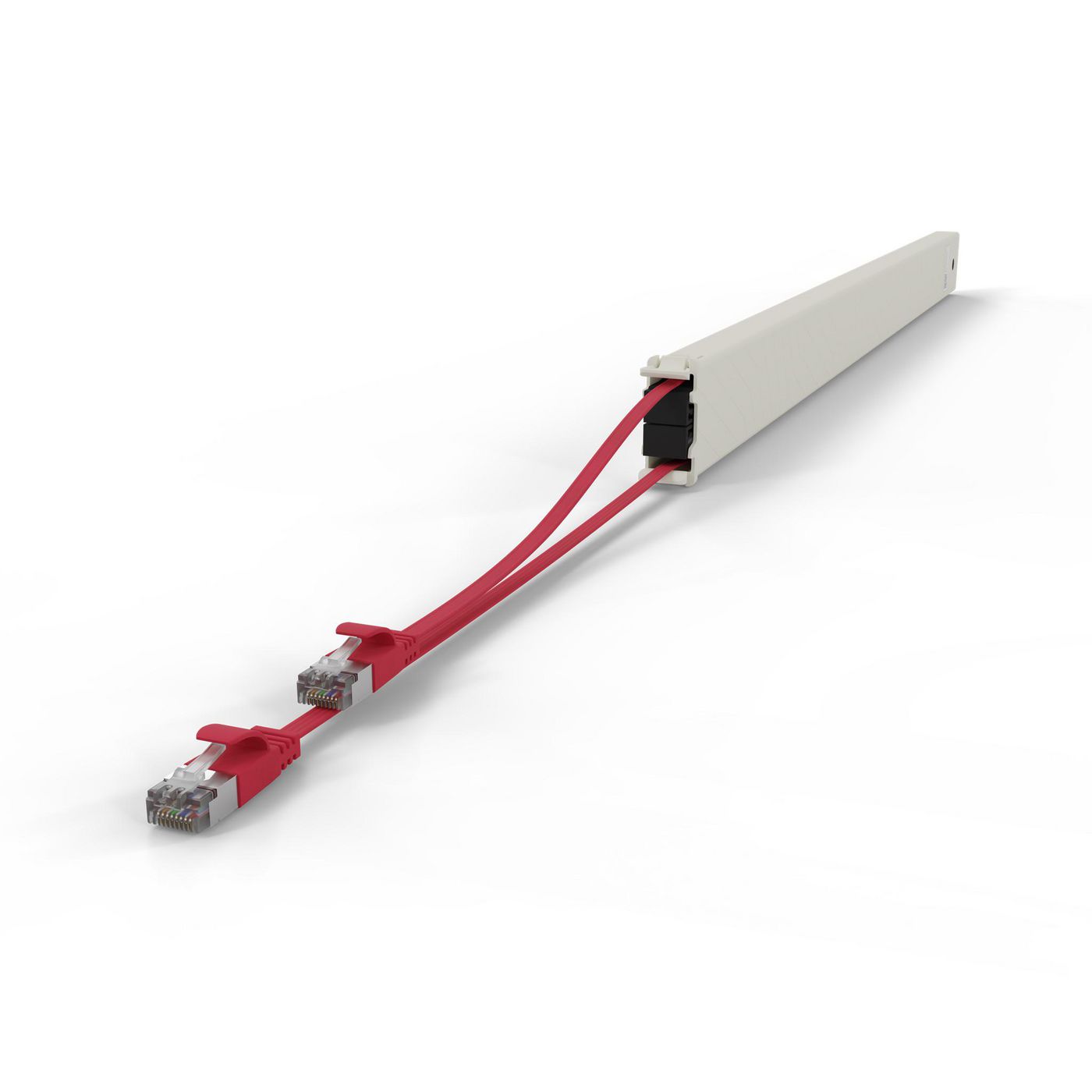 PATCHBOX .one Patchkabel – Cat6a U/FTP (STP), 2,5 m, Rot, RJ-45