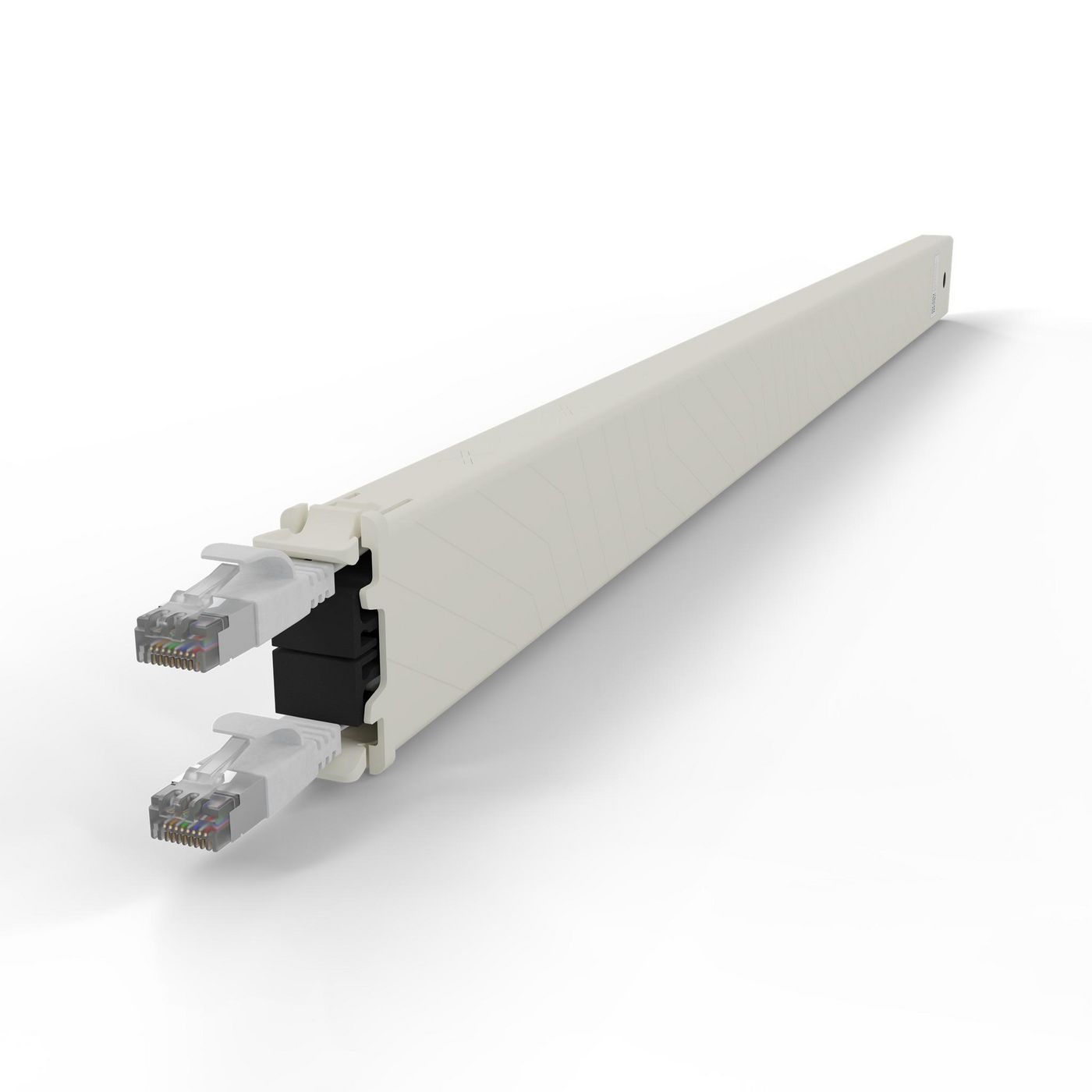 PATCHBOX .one Cassette 30RU Patchkabel – Cat6a U/FTP (STP), 1,8 m, Weiss, RJ-45