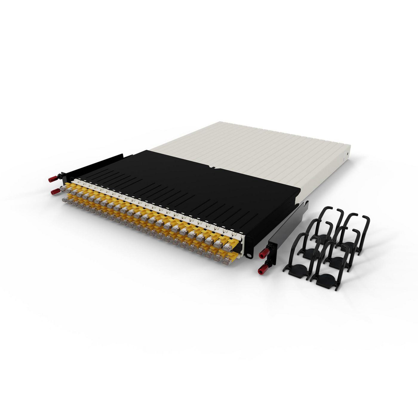 Patchbox 30RU Netzwerkkabel – Gelb, Geschirmt
