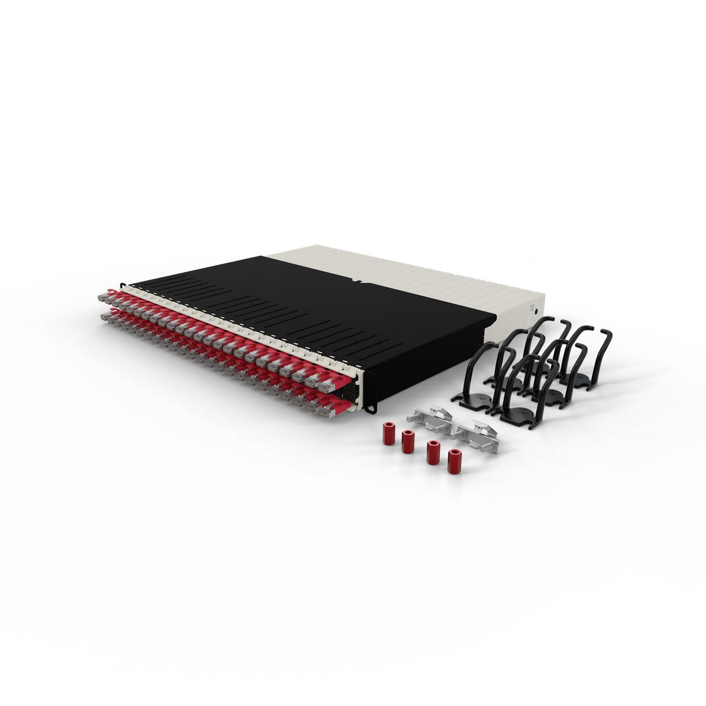 Patchbox – Rot, geschirmt