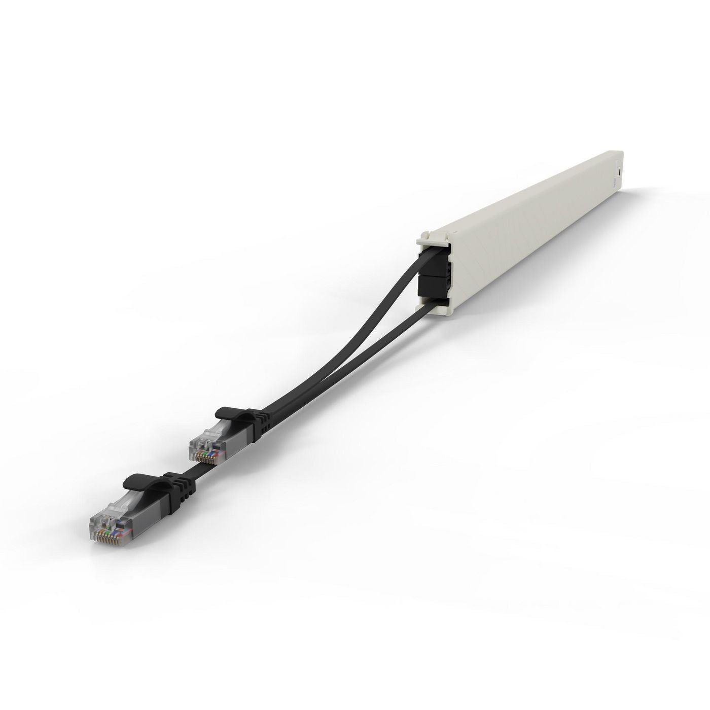 PATCHBOX .one Patchkabel – Cat6a U/UTP, 2,5 m, Schwarz, RJ-45