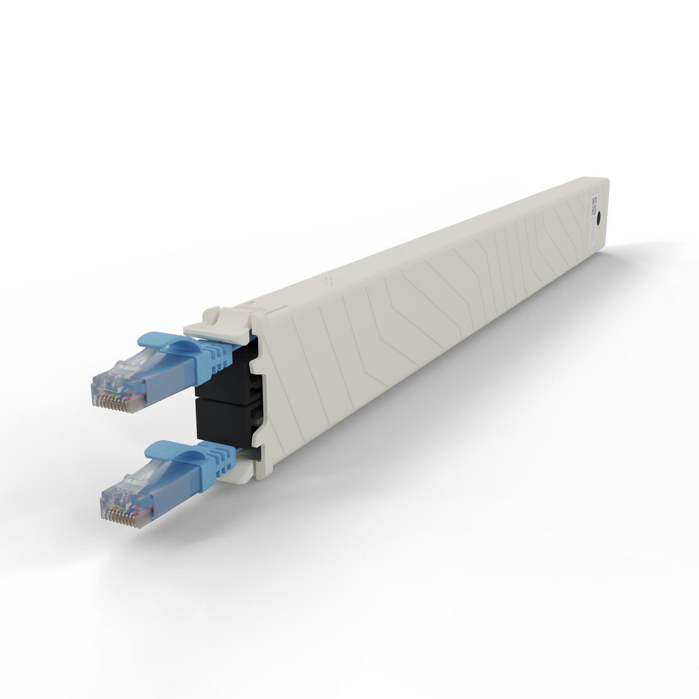 PATCHBOX .one Patchkabel – Cat6a U/UTP, 0,8 m, Blau, RJ-45