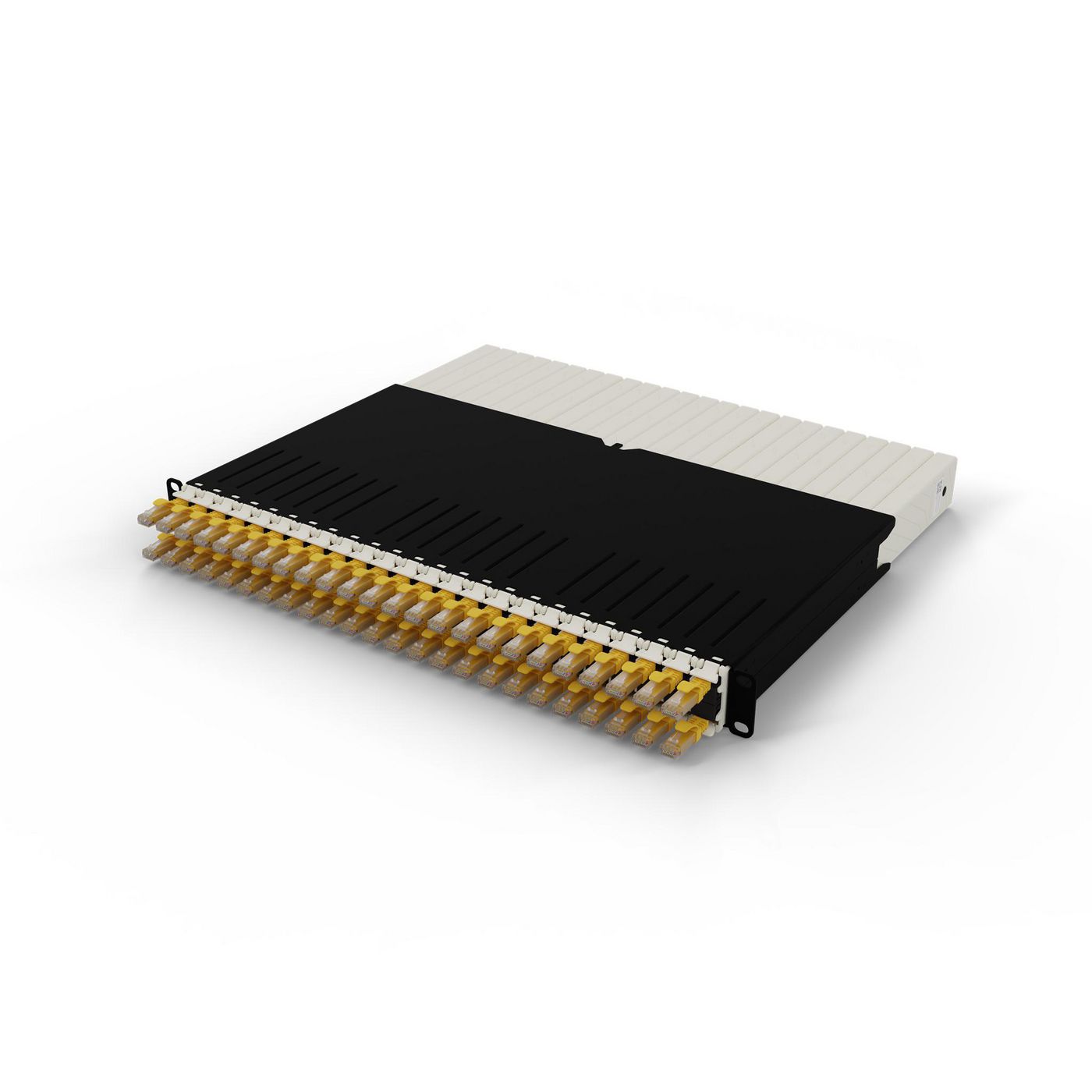 Patchbox Netzwerkkabel – Gelb, UTP