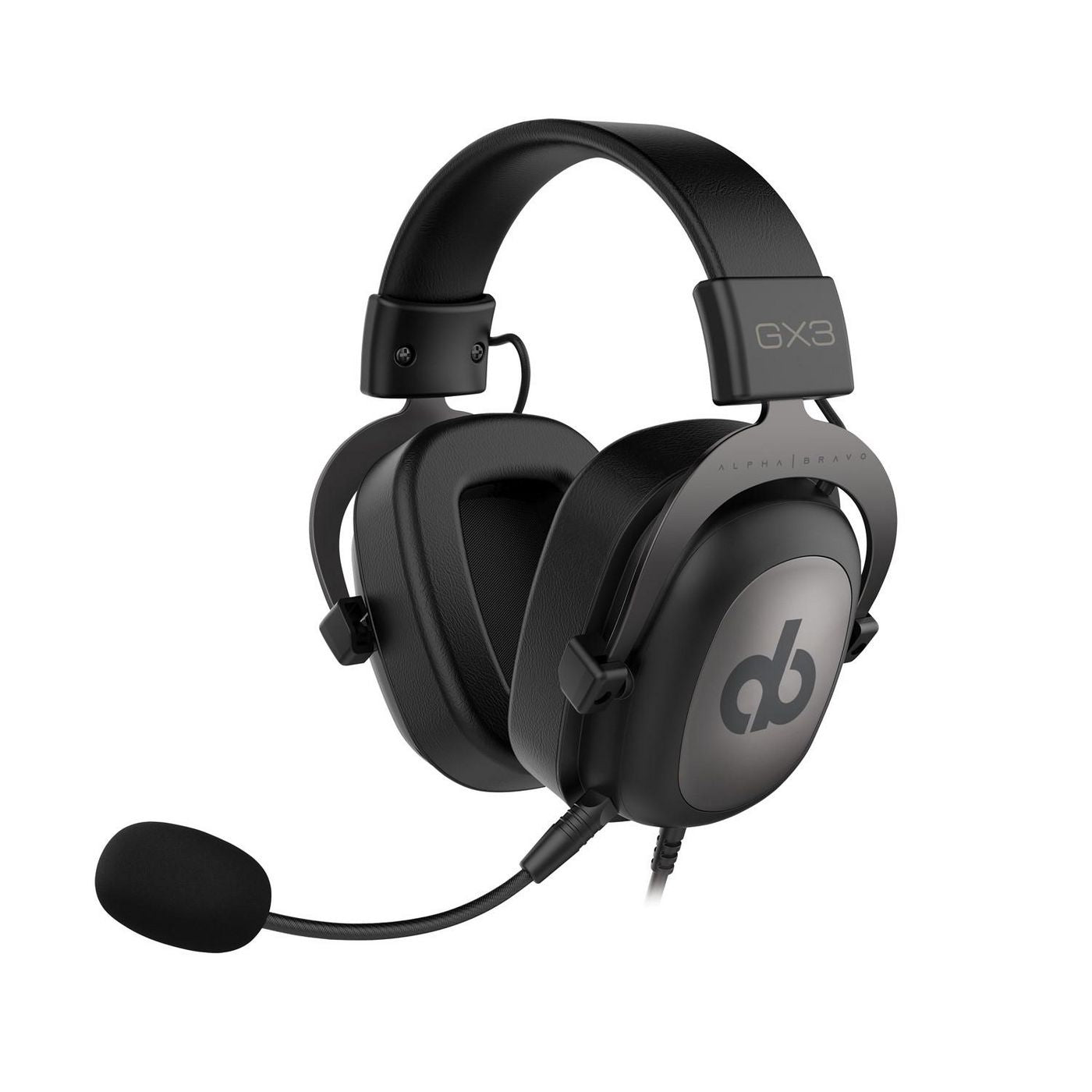 Veho Alpha Bravo GX-3 Pro Gaming – Kabelgebundenes Gaming-Headset – 3,5 mm, USB-A, 7.1 – Schwarz