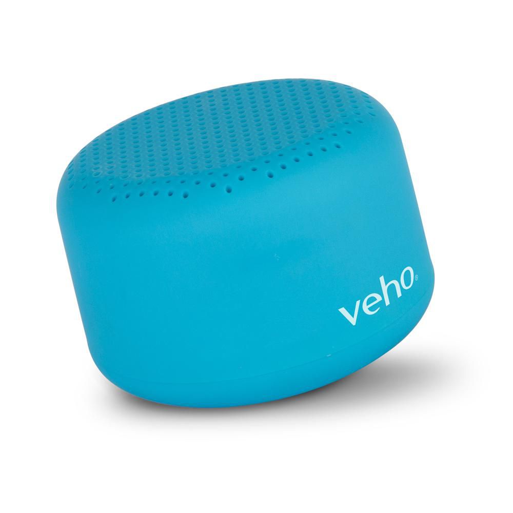 Veho M3 Tragbarer Wiederaufladbarer – Bluetooth-Lautsprecher – 12 h Akku, 3 W, Bluetooth 5.0, Aqua
