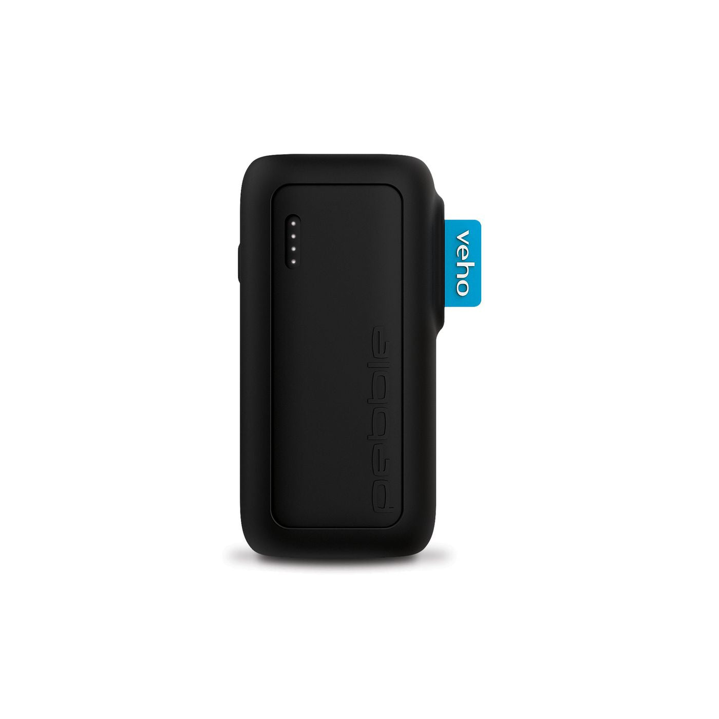 Veho Powerbank 5000 mAh, spritzwassergeschützt, für Smartphones, schwarz