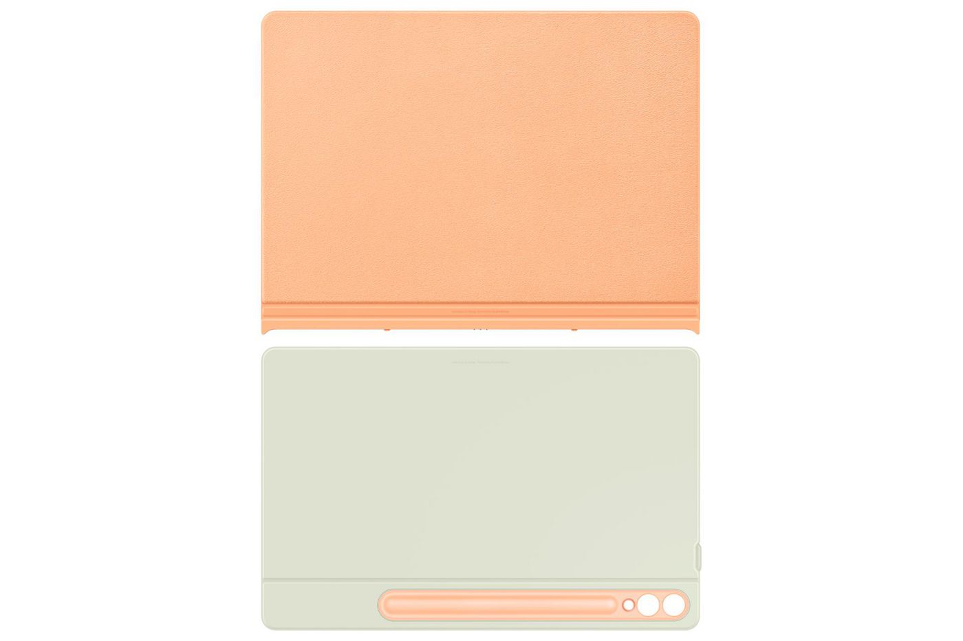 Samsung Smart Book Cover EF-BX810 Notebook-Schutzhülle – für Tablets bis 12,4", Kunststoff, Orange