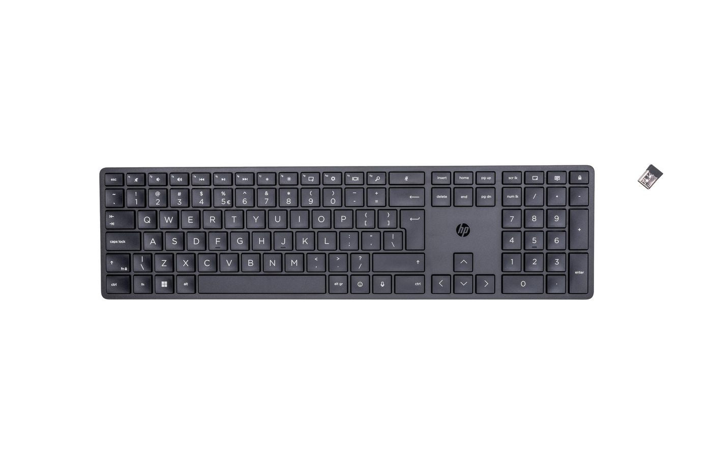 HP 450 – Tastatur – Mechanisch – 2,4 GHz USB-A (Empfänger) – QWERTY – Schwarz