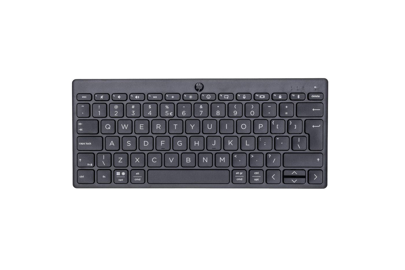 HP 350 – Tastatur – mechanisch – Bluetooth 5.2 – ohne Ziffernblock – QWERTY – schwarz
