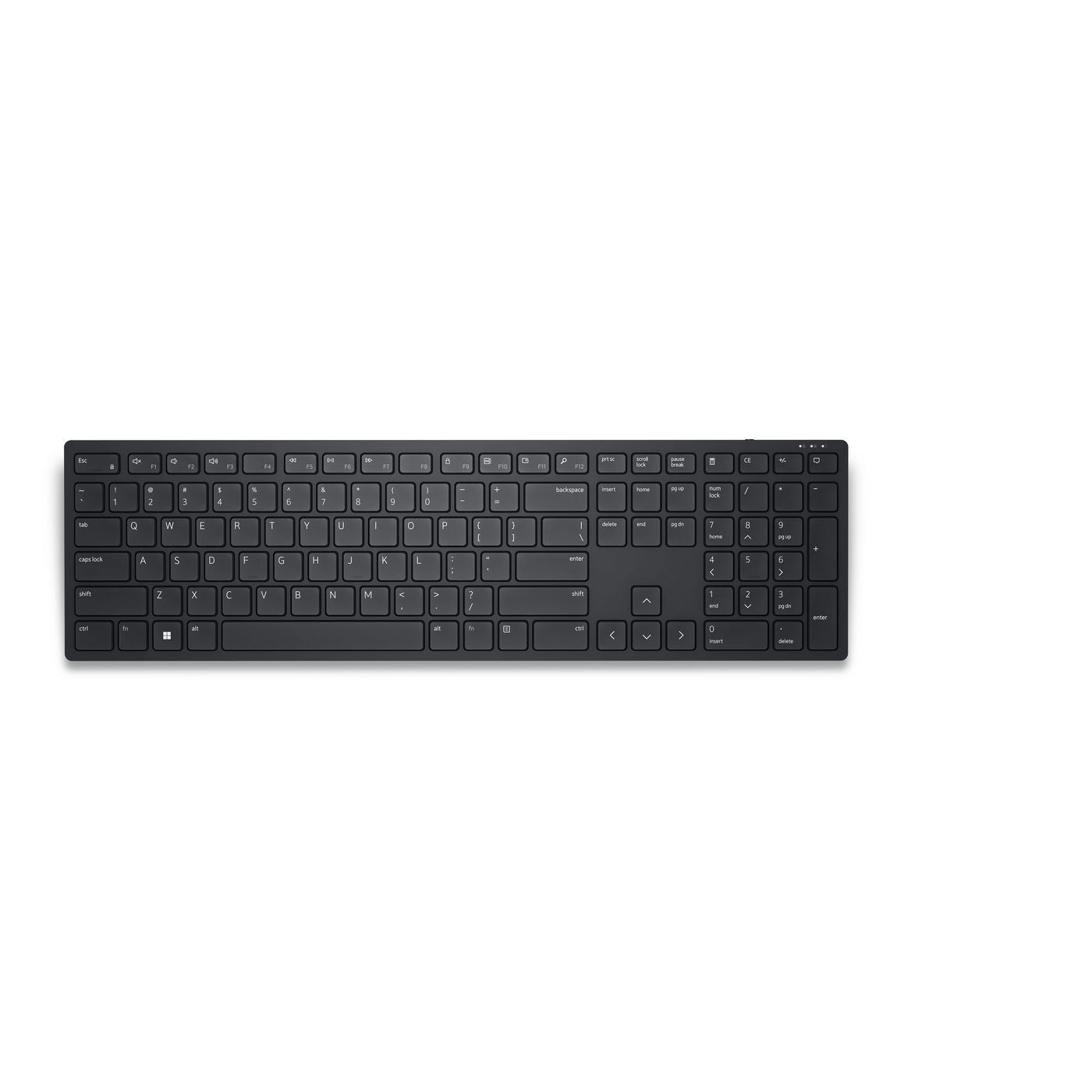 Dell Pro KB500 – Tastatur – 2,4 GHz USB-A (Empfänger) – QWERTY (IT) – Schwarz