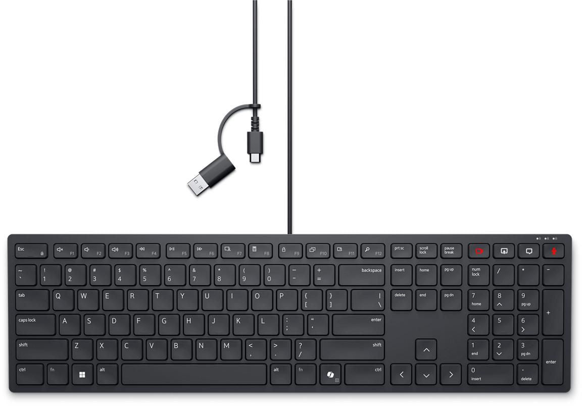DELL KB525c – Tastatur – kabelgebunden – QWERTZ