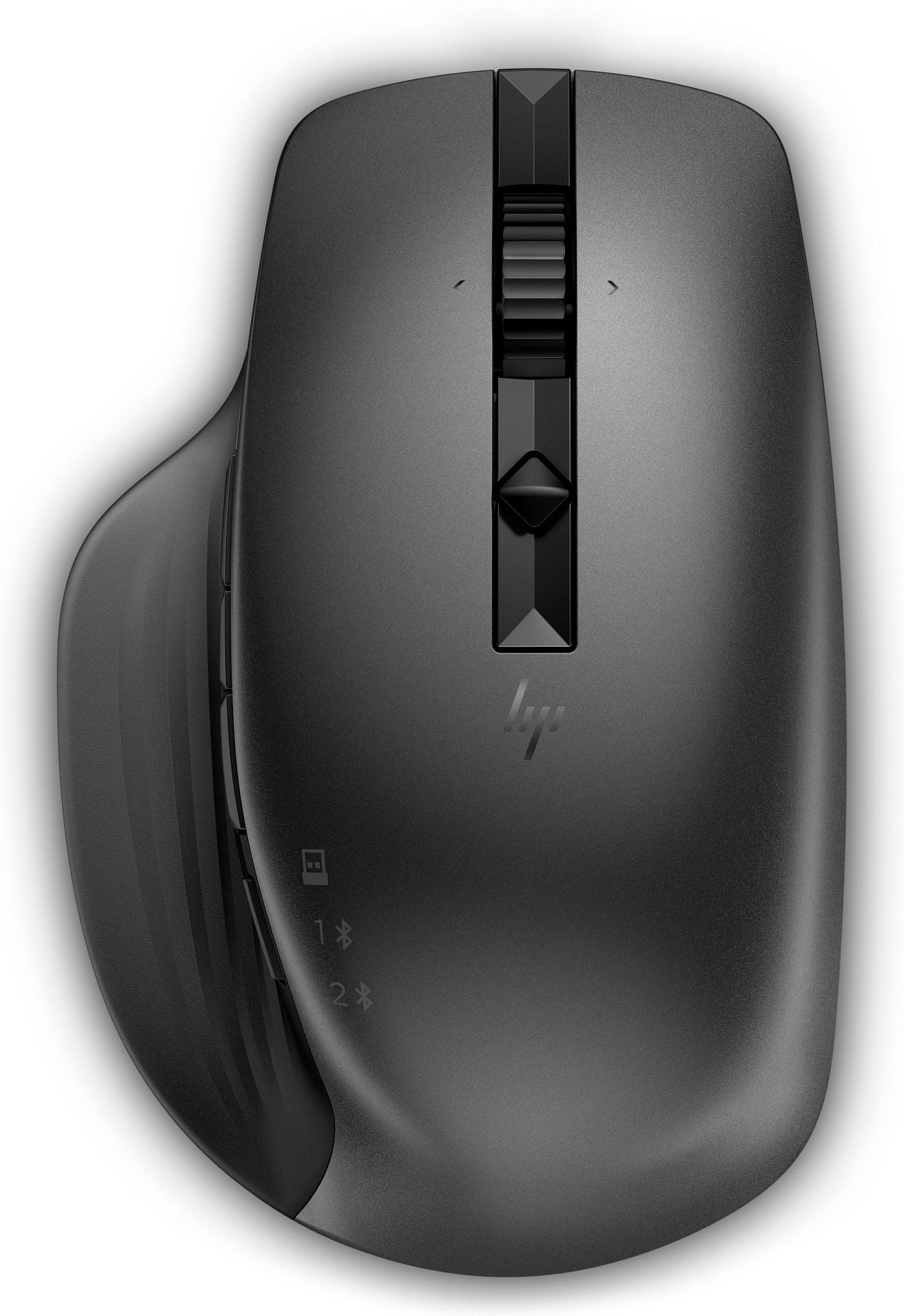 HP Wireless Creator 935M Business-Maus – kabellos, Hyperscrolling, für Rechtshänder, silber/schwarz