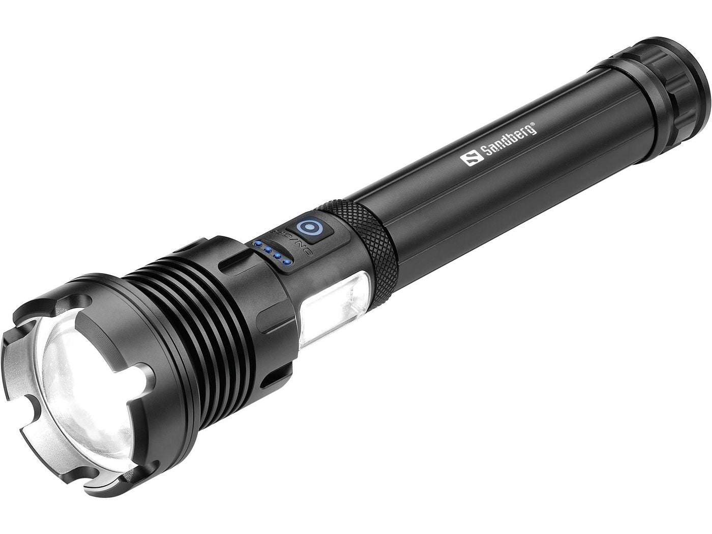 Sandberg Survivor 7in1 Taschenlampe Powerbank 10000 – 500 lm, Schwarz