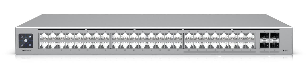Ubiquiti Pro Max 48 – Managed Switch – 48×2.5G, 4×SFP+, L3, 1U