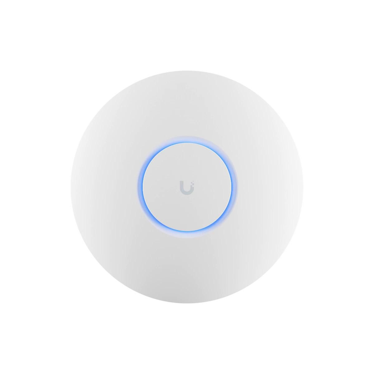 Ubiquiti UniFi U6-Plus (U6+) – Wi-Fi 6 Access Point, Dual-Band (2,4/5 GHz), 1× GbE, PoE, Decke, Weiss