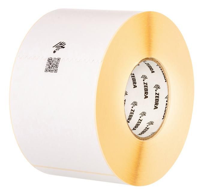 Zebra Etikettenrolle Z-Perform 1000T, 102 mm × 152 mm, Papier, Permanent, 4 Rollen/Box