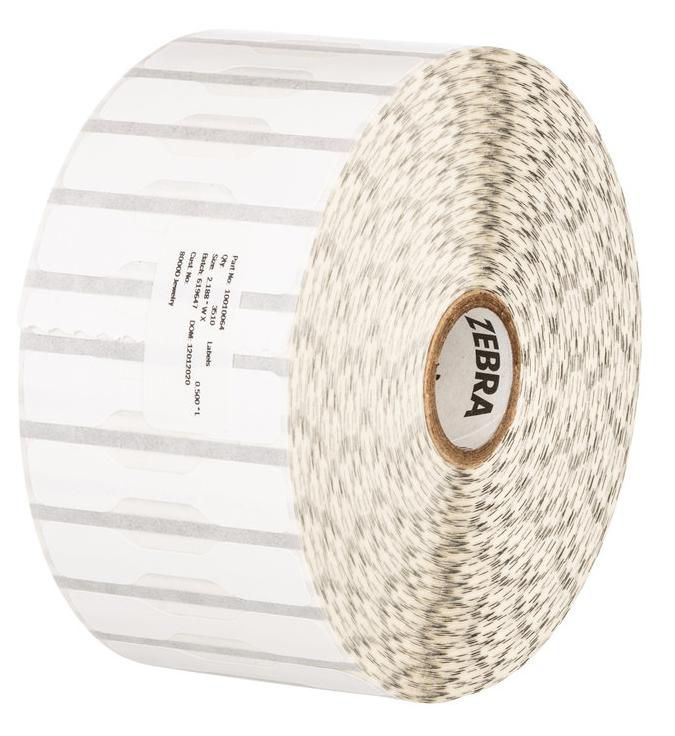 Zebra Endlos-Kartonschilder (nicht klebend), 56 mm × 13 mm, 6 Stk.