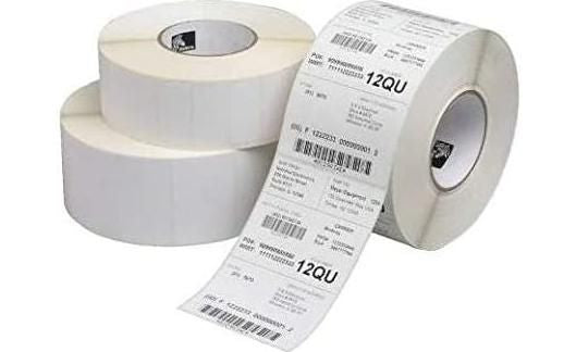 Zebra Druckeretiketten Z-Perform, 110 mm × 225 mm, Papier, permanent selbstklebend