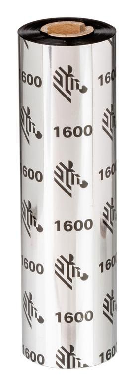 Zebra Thermotransferband – Wachs, 156 mm × 450 m, Kern 25 mm