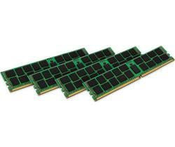 Kingston Technology Kingston ValueRAM – 64 GB DDR4 Registered ECC – 4×16 GB, 2133 MHz, CL15, 288-Pin DIMM, Grün