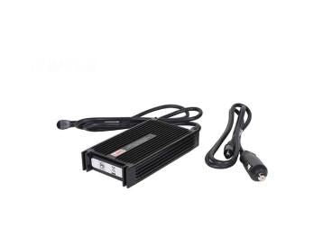 Zebra LIND Auto-Ladegerät 90 W – 19 V Ausgang, Eingang 12–16 V – für Gamber-Johnson L10 – Schwarz