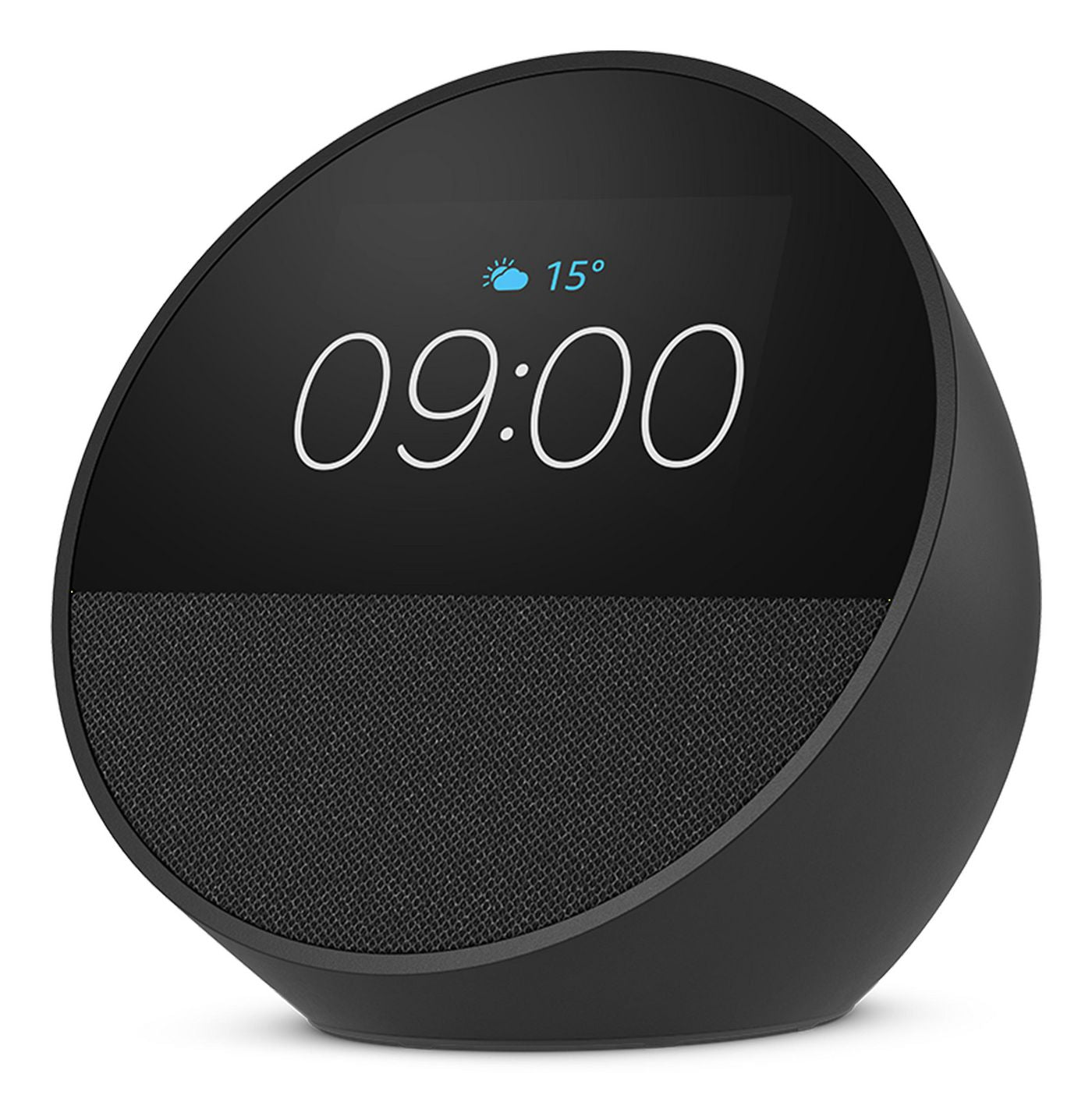 Amazon Echo Spot – Smart Display – 2,83", Alexa, Schwarz