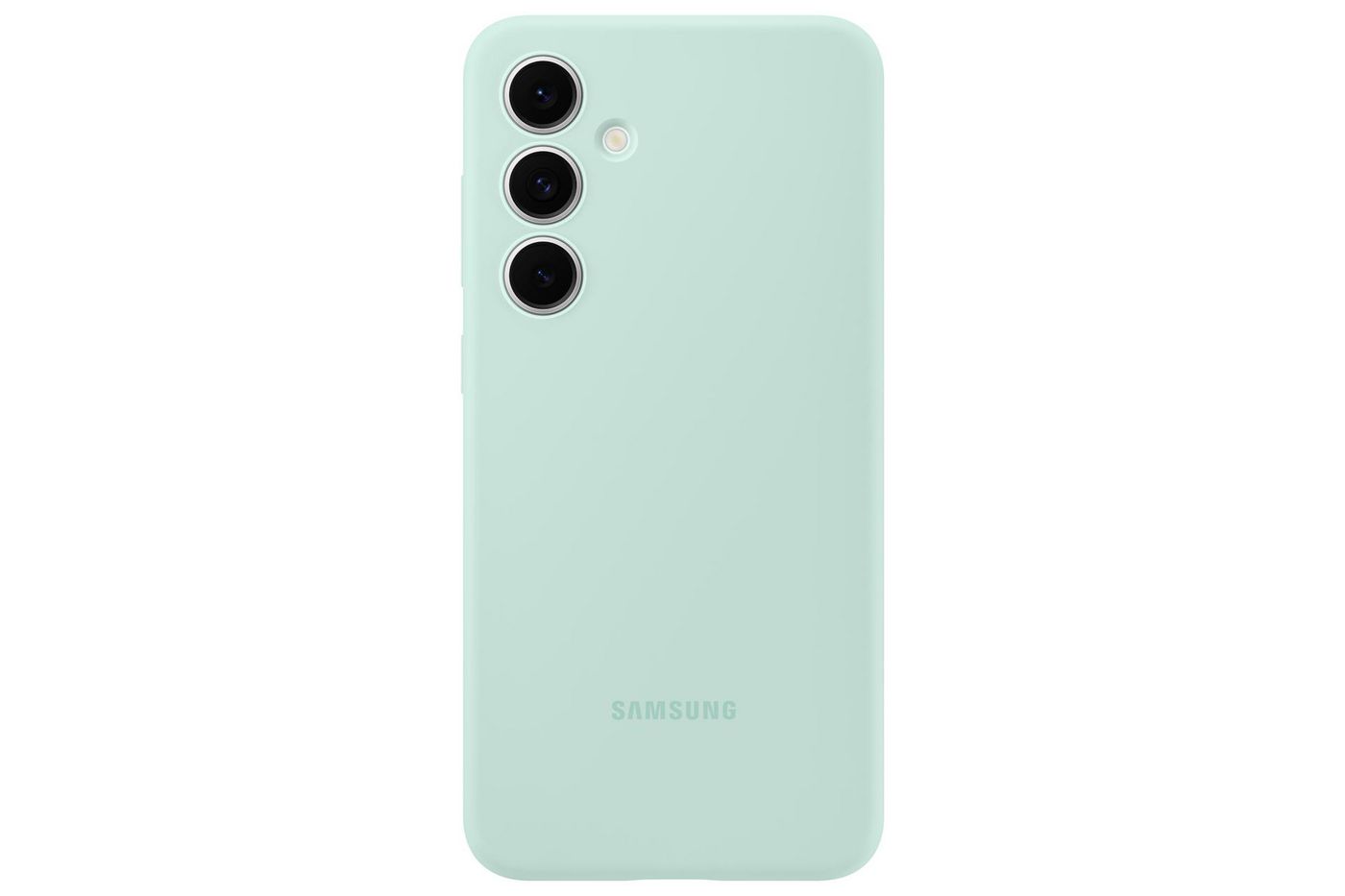 Samsung Backcover – für Samsung Galaxy S24 FE – Mint – Silikon, stossfest