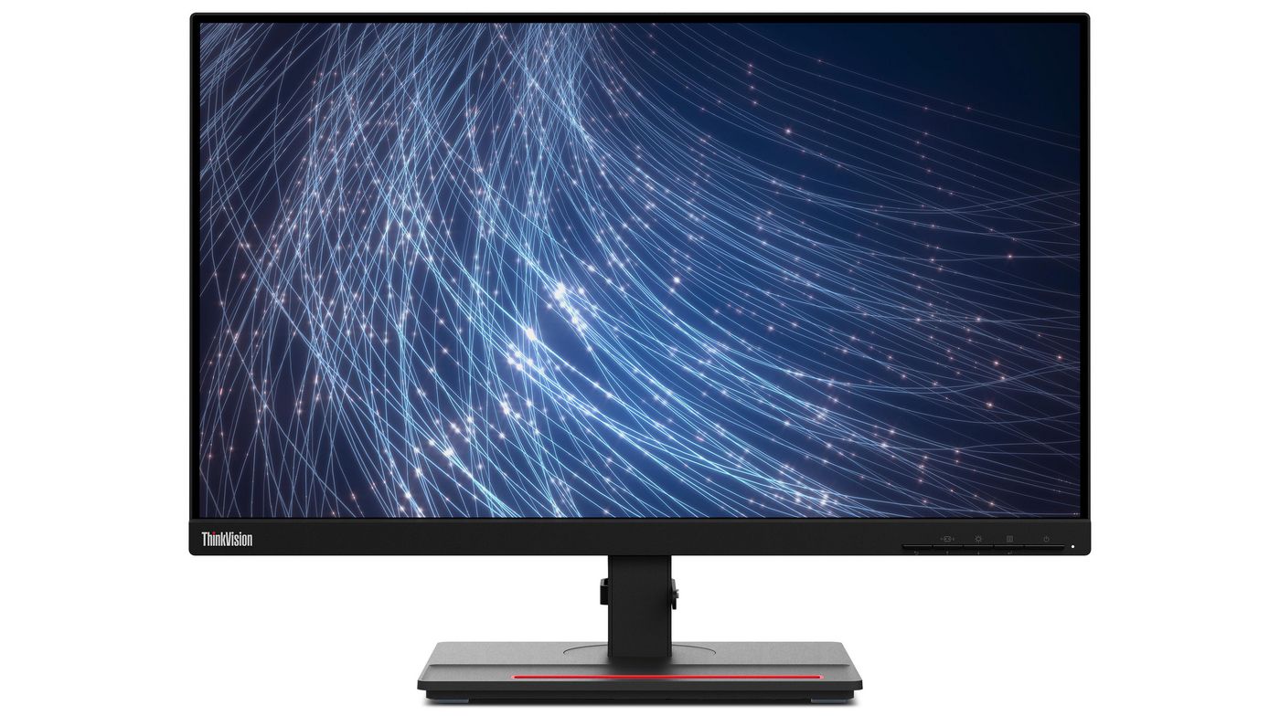 Lenovo ThinkVision T24m-29 – Monitor, 23,8", IPS, 60 Hz, 250 cd/m², VESA 100 × 100, Raven Black