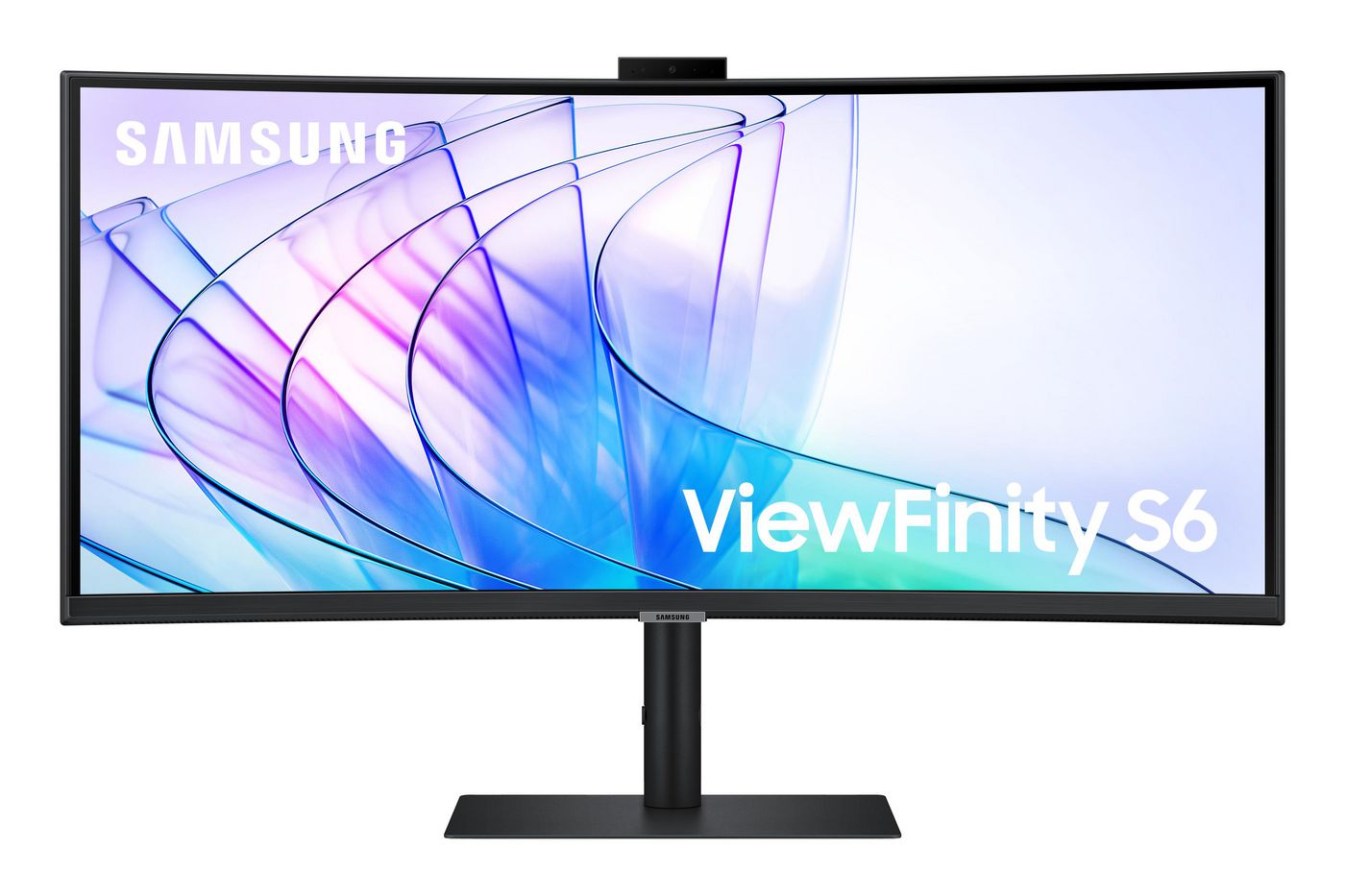 Samsung S34C652VAU – Monitor, 34", Webcam, Integrierte Lautsprecher, USB-C, KVM, VESA 100 × 100, Schwarz