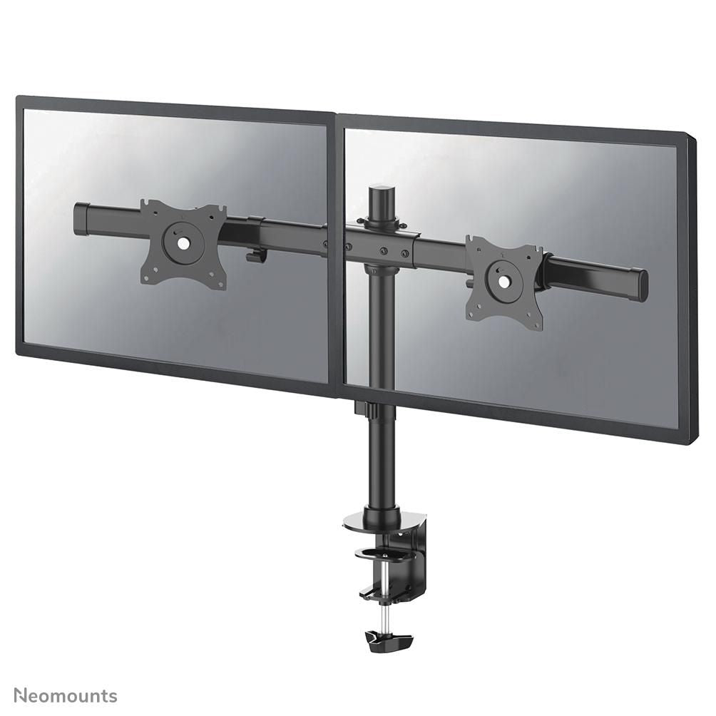 Neomounts Monitorarm – FPMA-DCB100DBLACK, Klemme/Durchführung, 10–27"